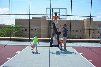 The Hub | Rooftop Basketball Court